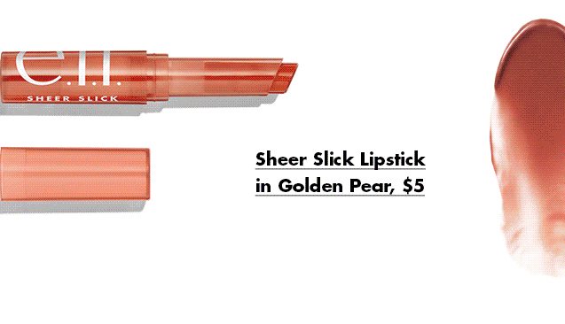 Sheer Slick Lipstick in Golden Pear