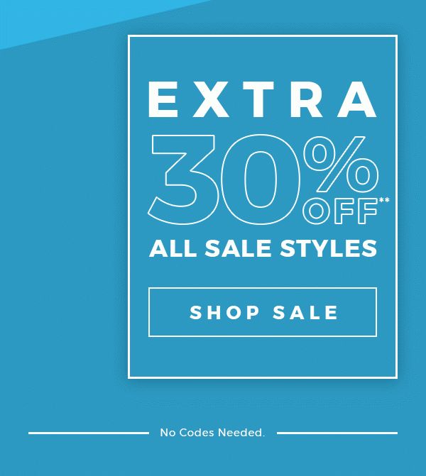 Extra 30% Off All Sale Styles - SHOP SALE