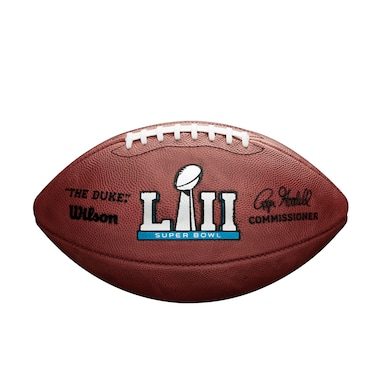 Super Bowl LII Wilson Official Game Football