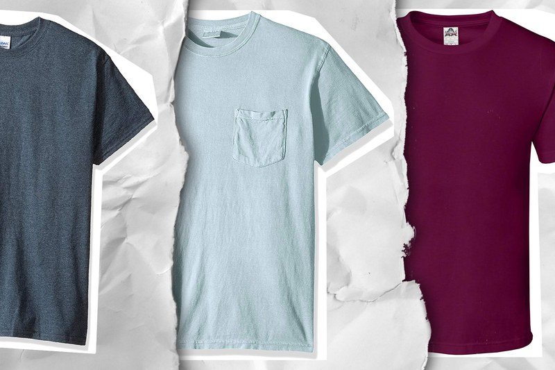 three t-shirts