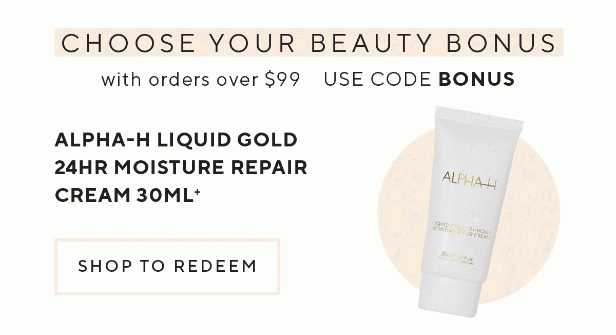 Choose your beauty bonus