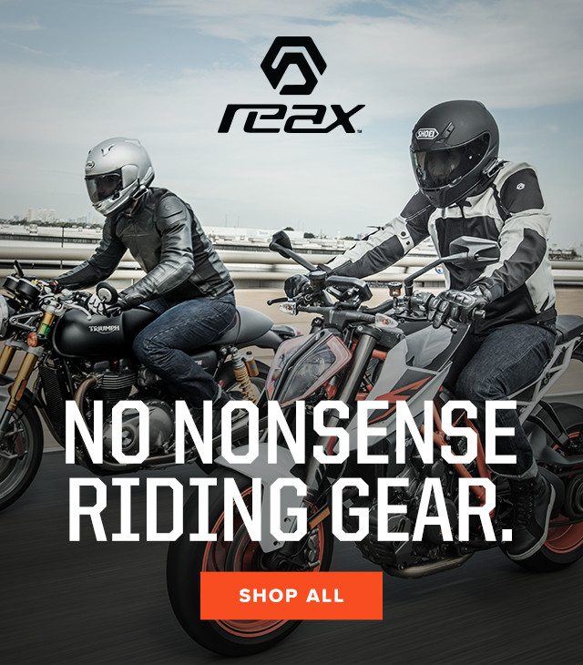 Shop REAX Gear at RevZilla