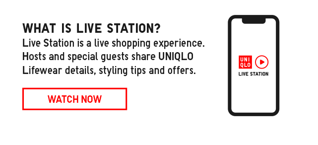 BANNER 1 - WHAT IS LIVE STATION? LIVE STATION IS A LIVE SHOPPING EXPERIENCE. WATCH NOW