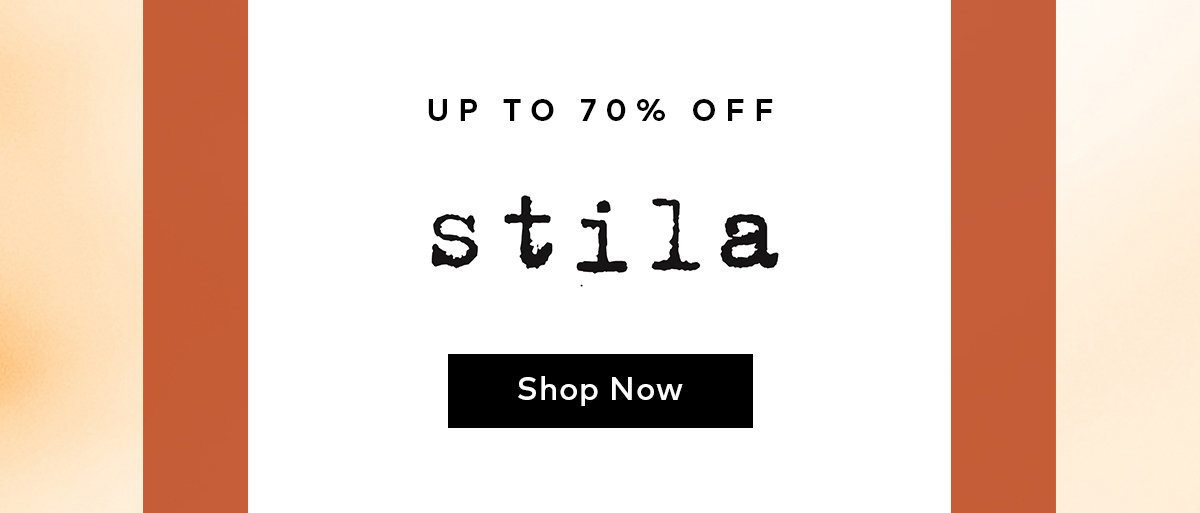 Shop up to 70% off Stila this weekend only.