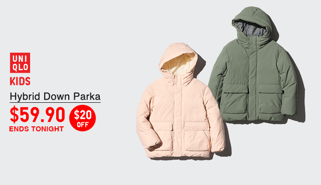 PDP3 - KIDS HYBRID DOWN PARKA