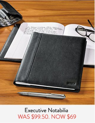 Shop Executive Notabilia Notebook