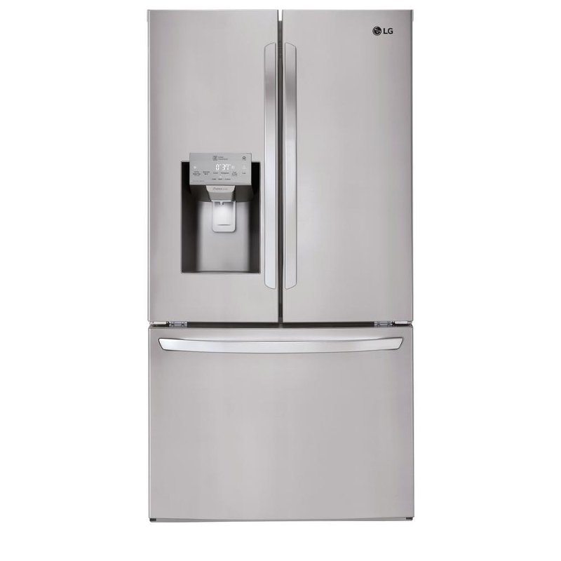 LG 27.9 cu ft French Door Refrigerator - Fingerprint Resistant Stainless Steel