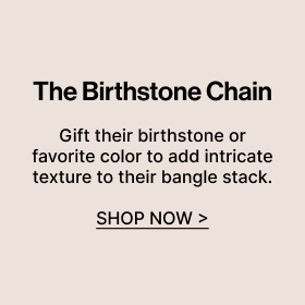 Birthstone Curb Chain Bracelet | Shop Now