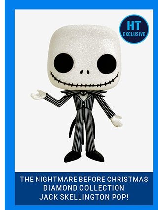 THe Nightmare Before Christmas Diamond Collection Jack Skellington Pop!