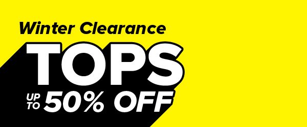 Shop Winter Clearance Tops