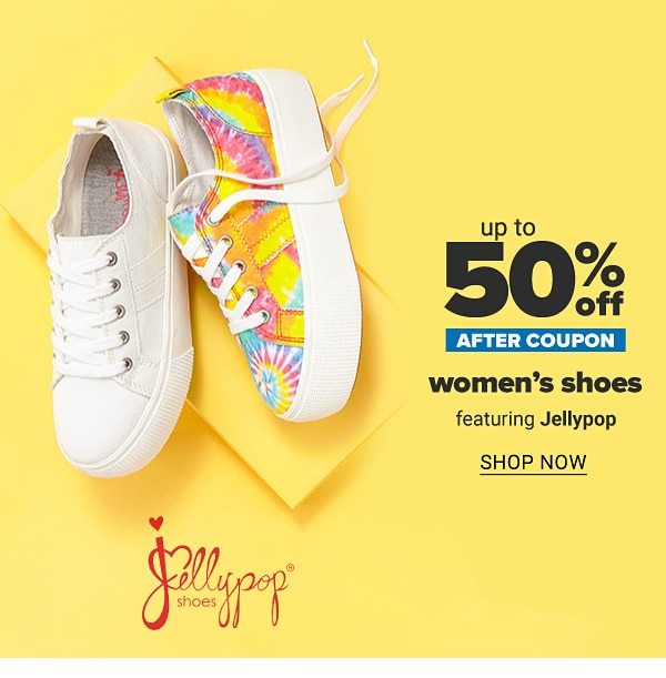 Up to 50% off after coupon women's shoes featuring Jellypop. Shop Now.