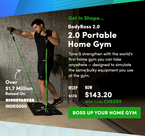 BodyBoss 2.0 Portable Home Gym | Boss Up Your Home Gym