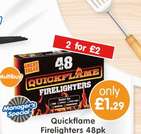 Quickflame Firelighters 48pk