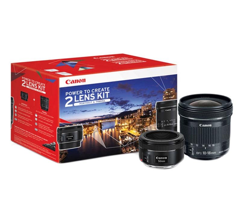Canon Portrait & Travel 2 Lens Kit