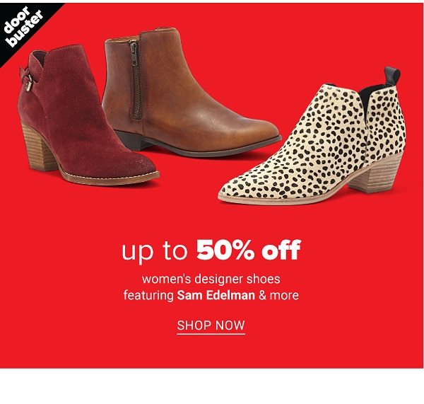 Up to 50% off Women's Designer Shoes featuring Sam Edelman & more - Shop Now