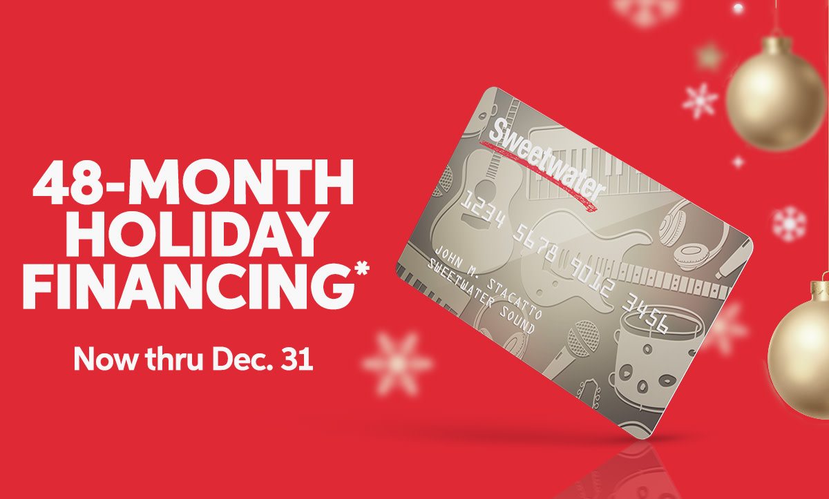 48-month Special Holiday Financing* Now thru Dec. 31