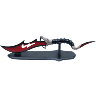 Red Cobra Display Knife