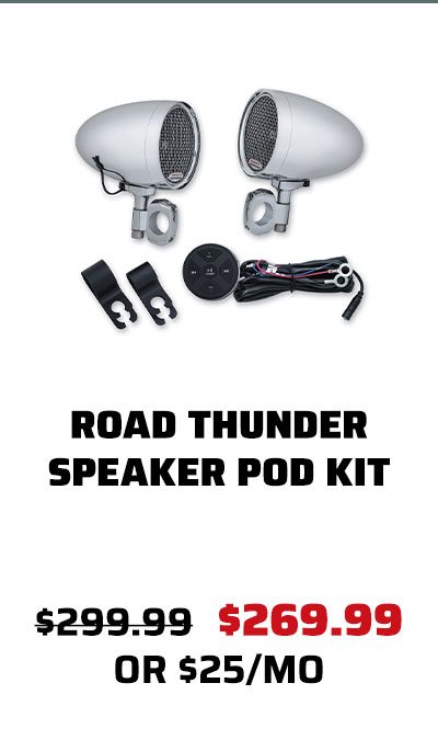 Road Thunder Speaker pod kit