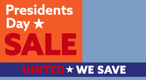 Presidents Day Sale