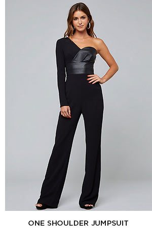 One Shoulder Jumpsuit