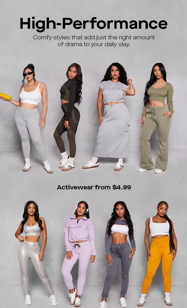 High-Performance Activewear from $4.99