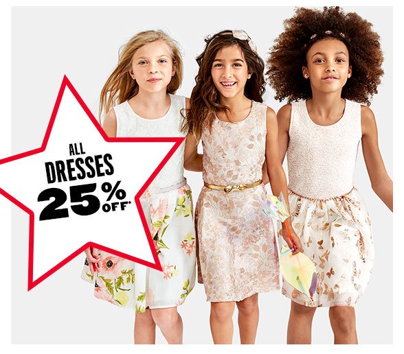 All Dresses 25% Off