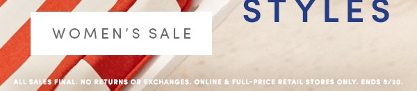 WOMEN'S SALE