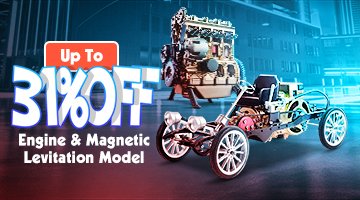 Engine&Magnetic Levitation Motor Model