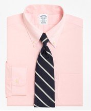 Regent Fitted Dress Shirt, Non-Iron Button-Down Collar