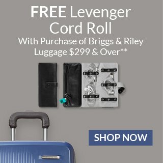 FREE Levenger Cord Roll With Purchase of Briggs & Riley Items