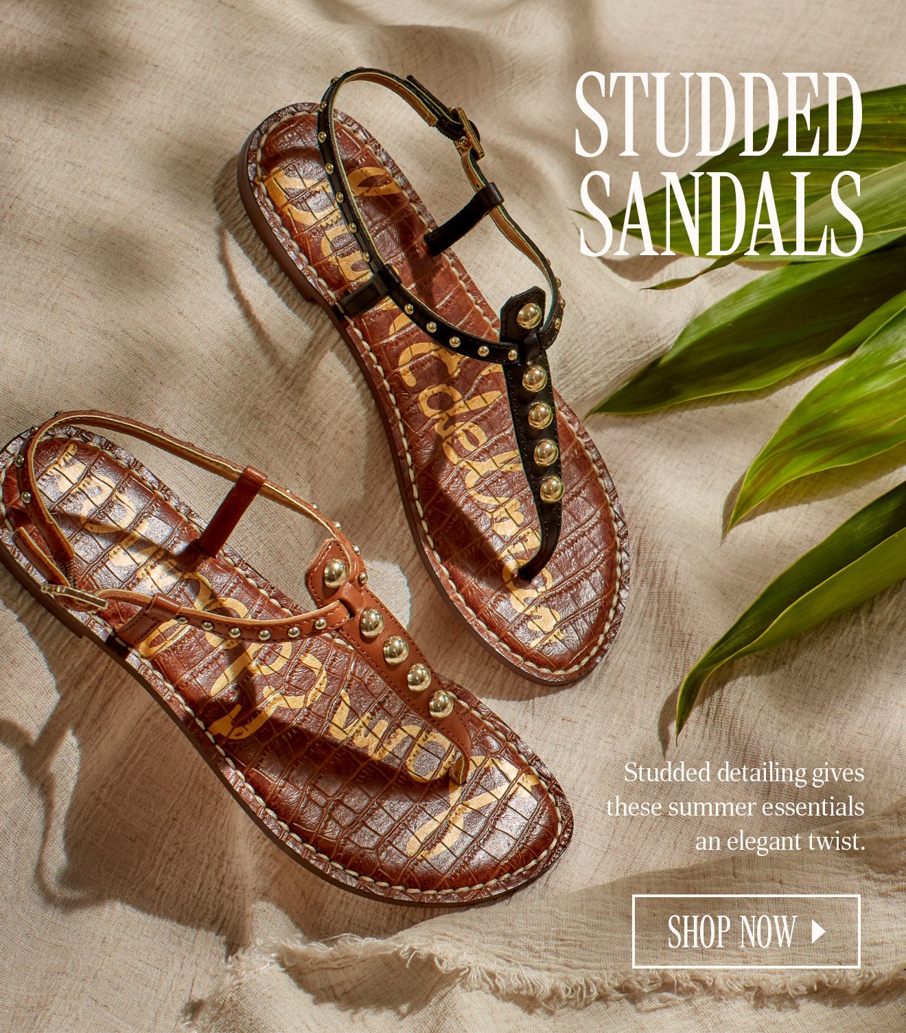 Sam edelman studded on sale sandals