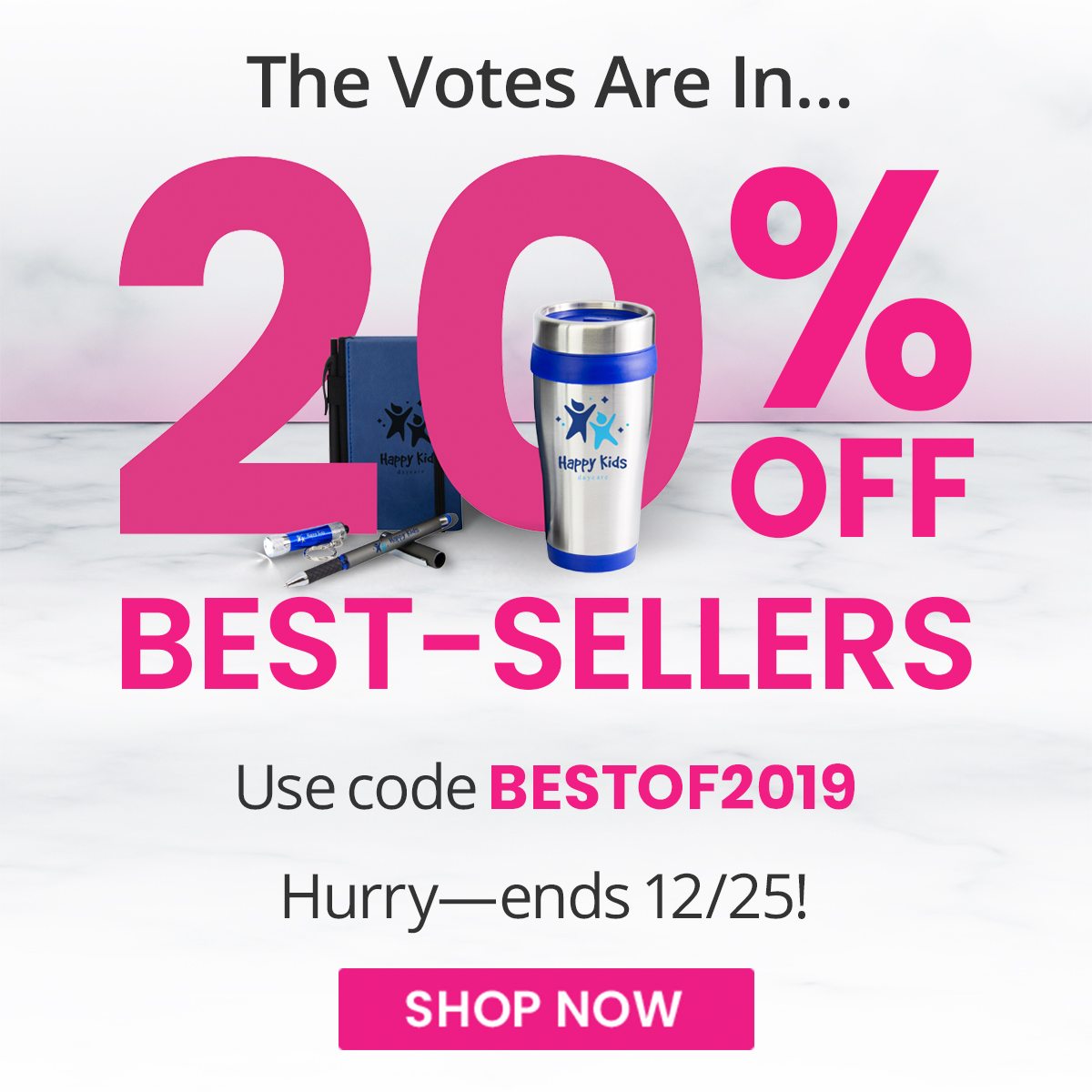 20% Off Best-Sellers. Use code BESTOF2019. Hurry—ends 12/25!