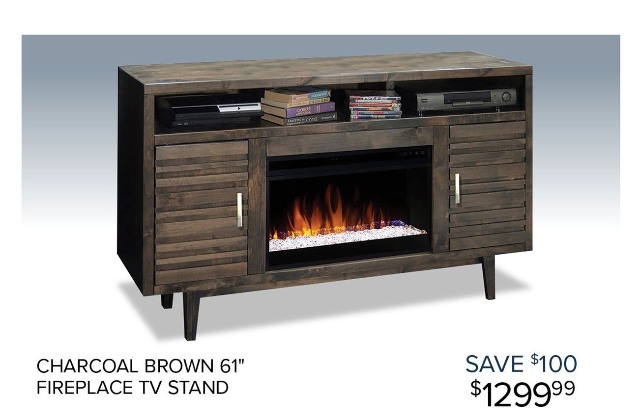 Charcoal-Fireplace-TV-stand