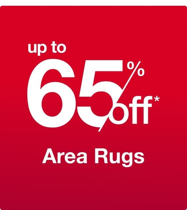 Up to 70% off Area Rugs