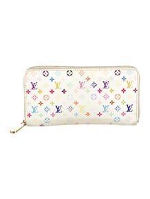 2008 Multicolore Monogram Pattern Zippy Wallet