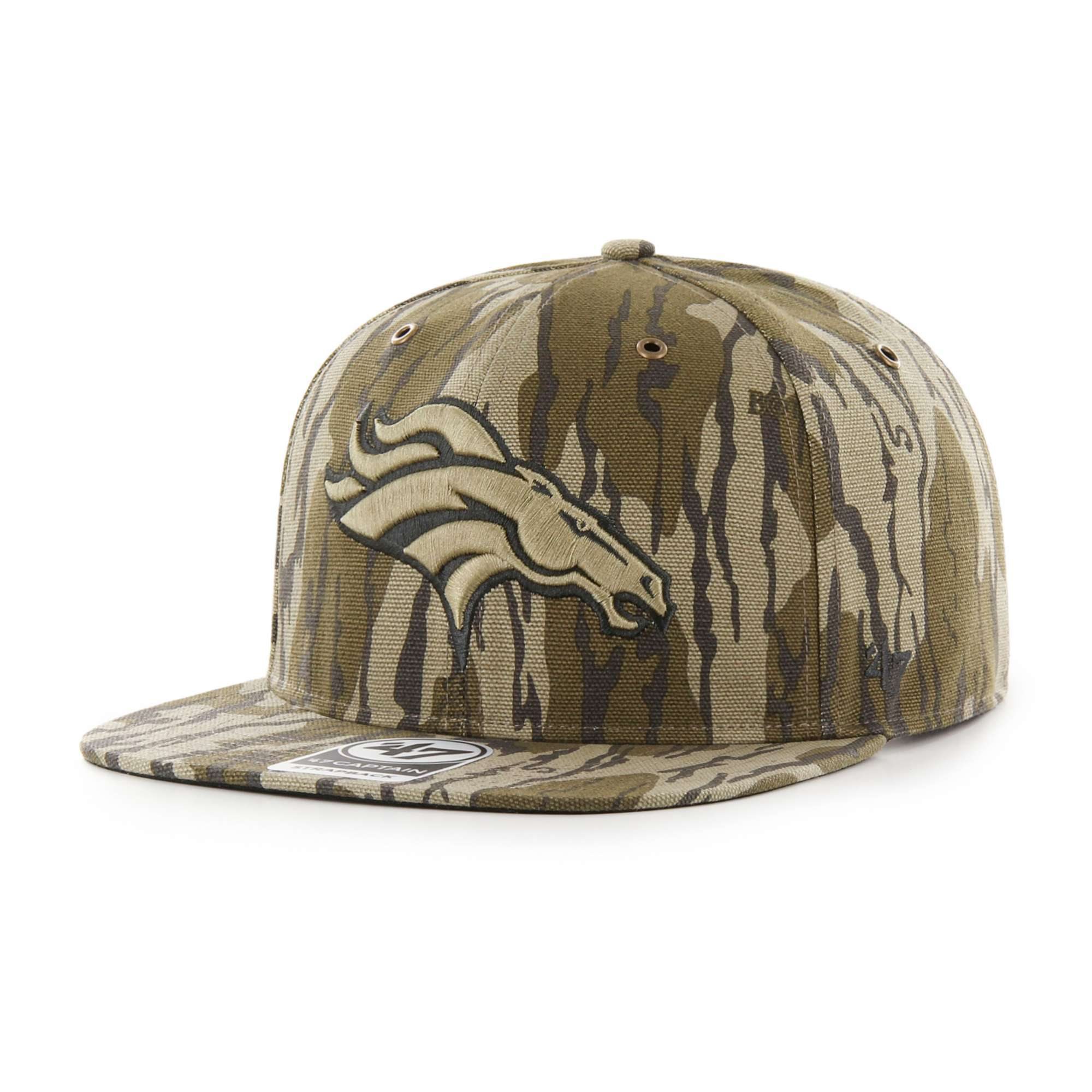 Seattle Seahawks Carhartt x '47 Bottomland Clean Up Adjustable Hat - Mossy  Oak Camo