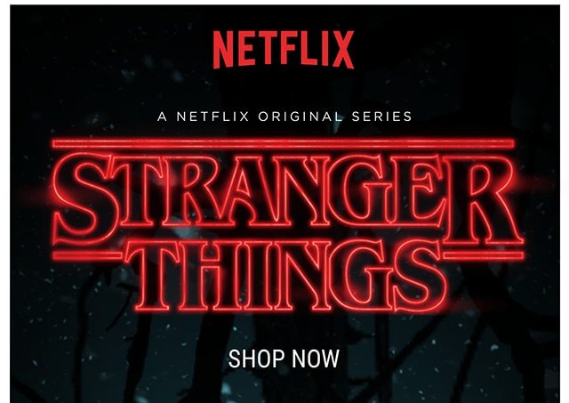 Stranger Things Shop Now