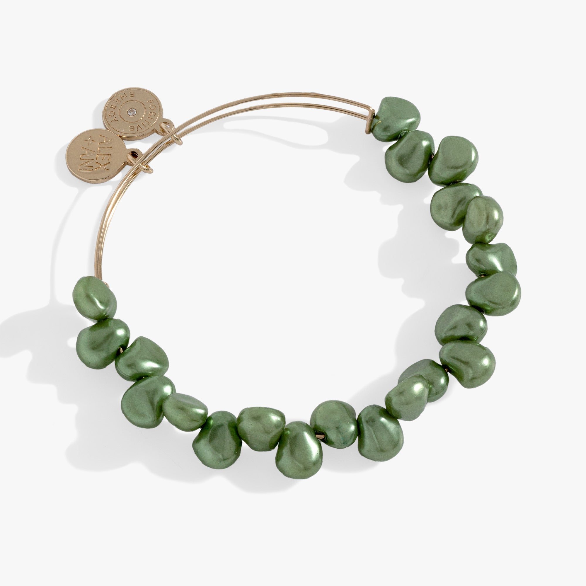 Keshi Pearl Beaded Bangle