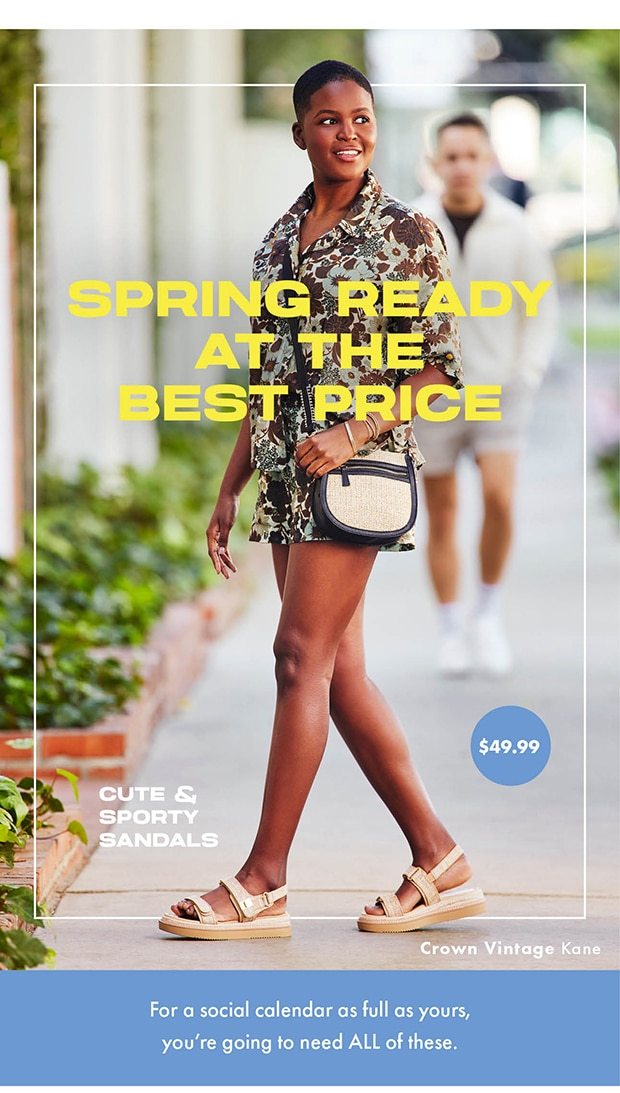 SPRING READY AT THE BEST PRICE