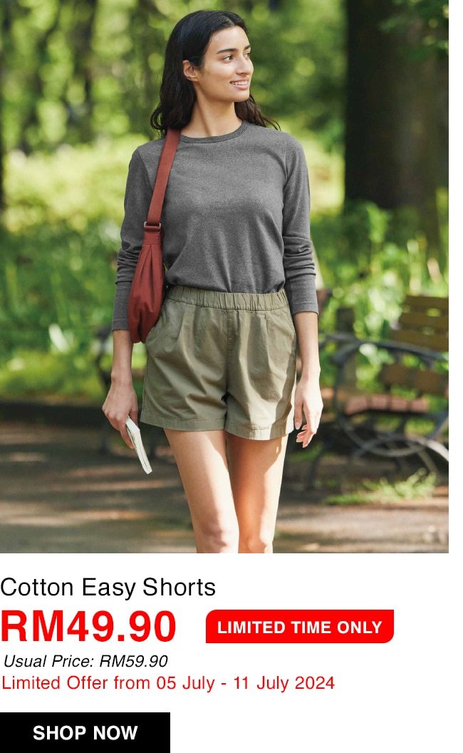 Cotton Easy Shorts