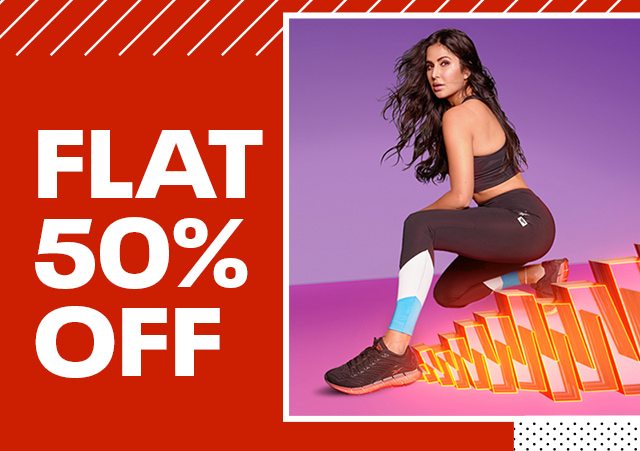 Flat 50% off