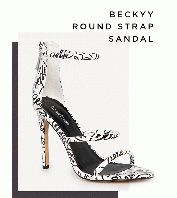 BECKYY ROUND STRAP SANDAL