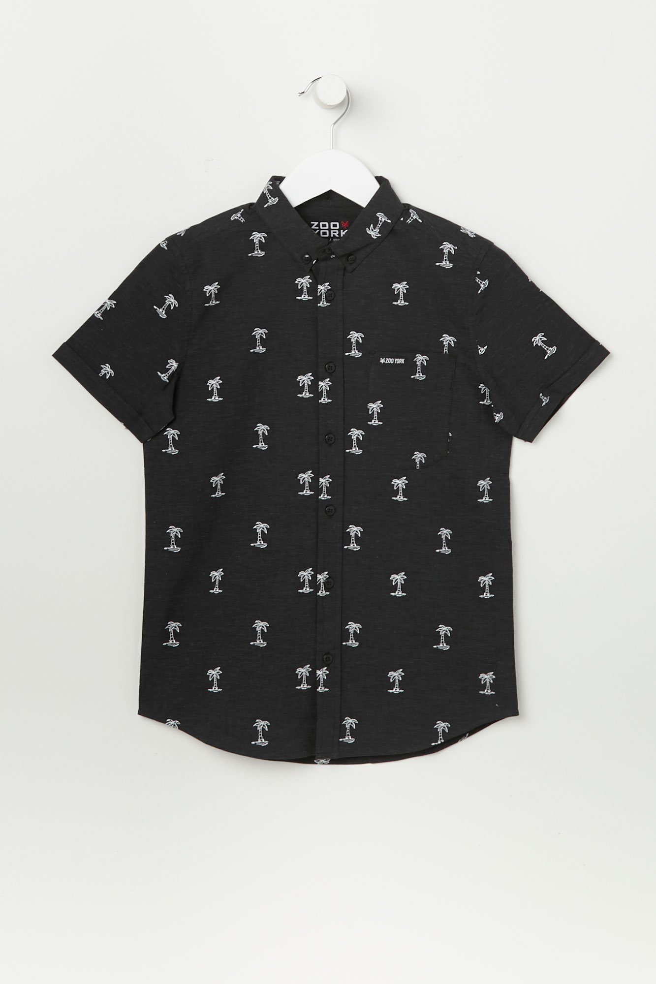 Image of Zoo York Youth Ditsy Print Button-Up