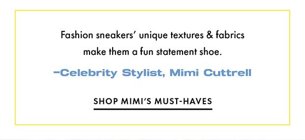 SHOP MIMI’S MUST-HAVES