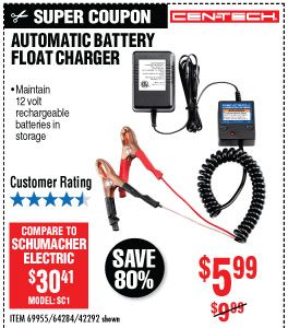 View Automatic Battery Float Charger