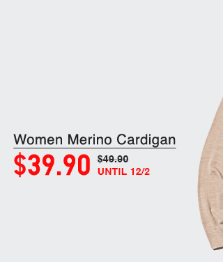 PDP11 - WOMEN MERINO CARDIGAN