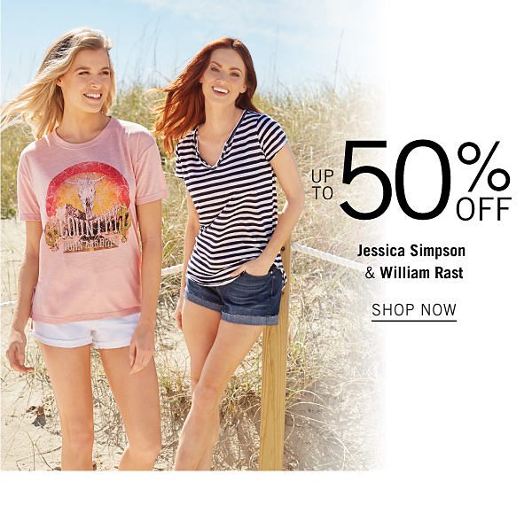 Up to 50% off Jessica Simpson & William Rast. Shop Now.