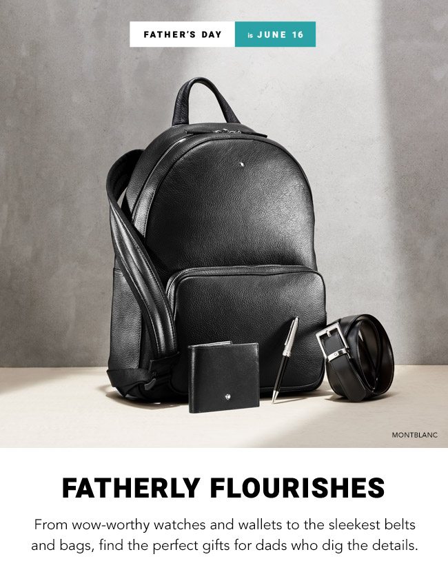FATHERLY FLOURISHES