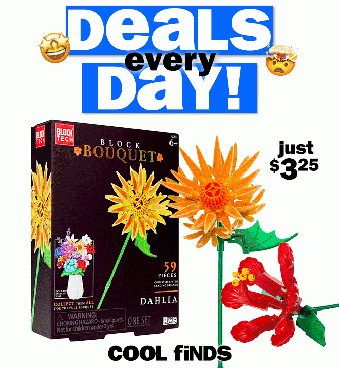 deals every day!