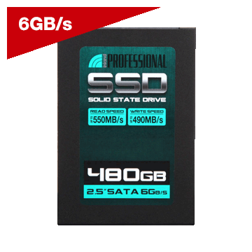 Inland Professional 480GB SSD 3D TLC NAND SATA III 6Gb/s 2.5 in. Internal Solid State Drive